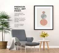 Wall Art Canvas Print Abstract Ukuran 30 x 40 cm